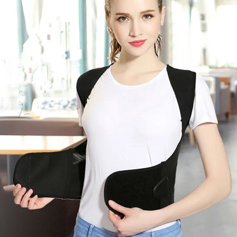 Adjustable Medical Back Posture Corrector Therapy Corset Adult Clavicle Spine Back Shoulder Lumbar Brace Trainer Back Support