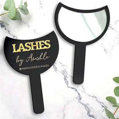 Lash Artist Social Media Face Prop  Personalised  Aesthetics Sign  Lash Sign  Salon Decor