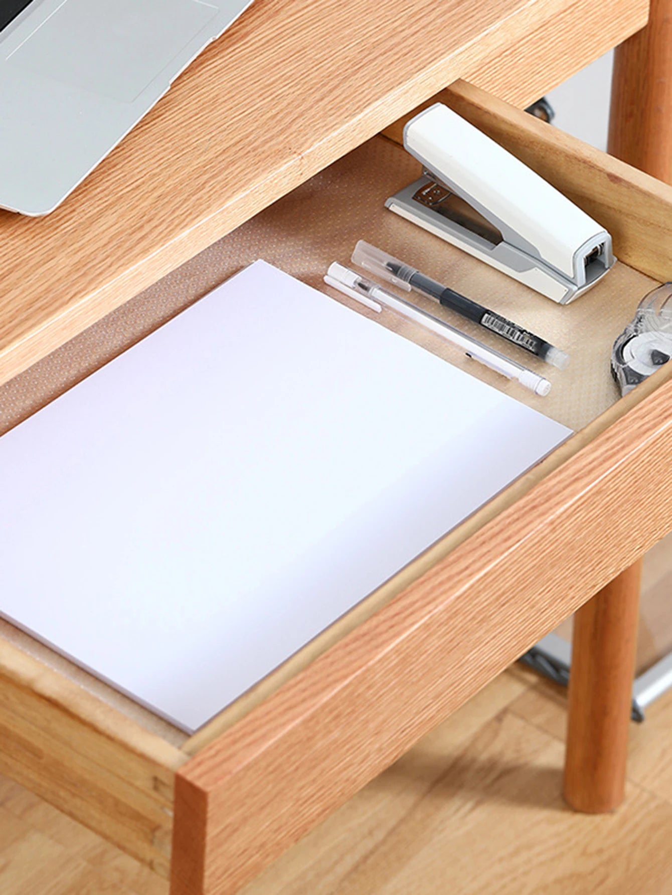 EVA Drawer Liner - Thickened Waterproof Shelf Paper for Kitchen Cabinets, Wardrobes & Shoe Storage (Oil/Mold Proof, Non-Slip)