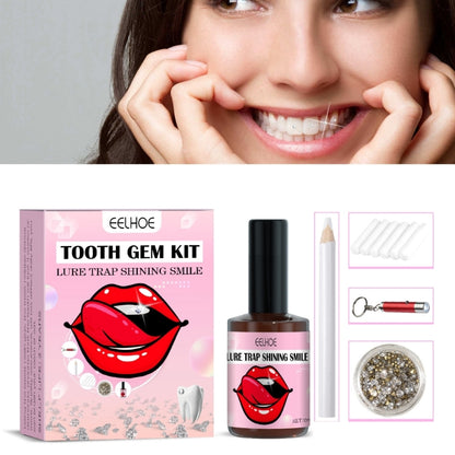 Tooth Gems Teeth Gems Teeth Gems With Glues and Light Teeth Jewelry