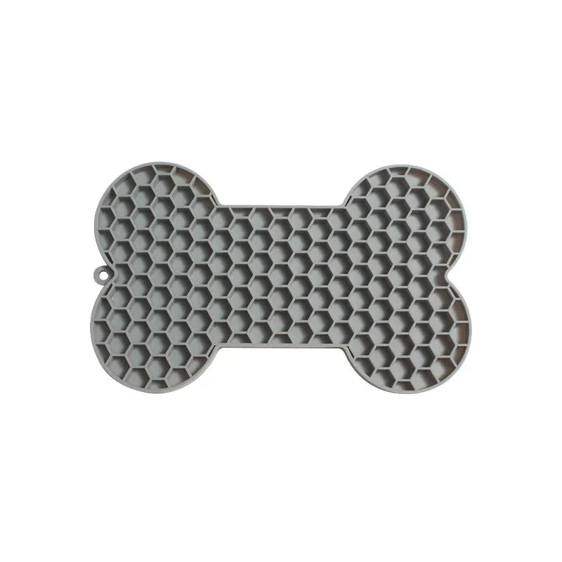 New food-grade silicone pet slow food mat dog slow food placemat non-slip slow silicone feeding mat