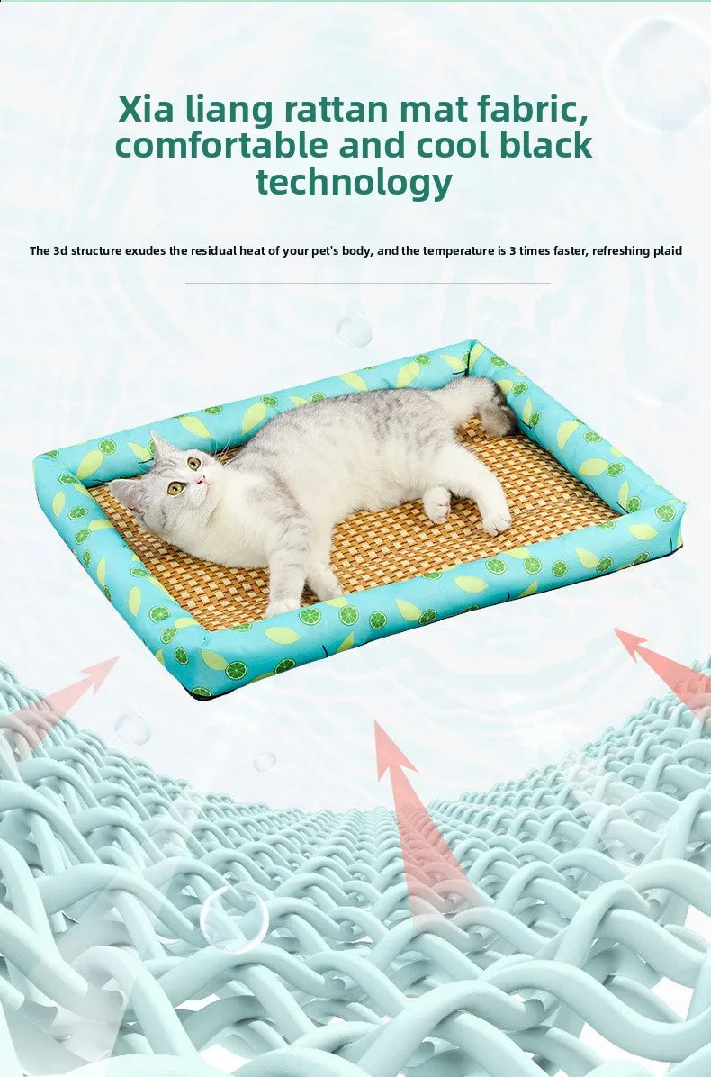 Pet Ice Pad Summer Cat Kennel Pet Cushion Pet Mat Pet Bed