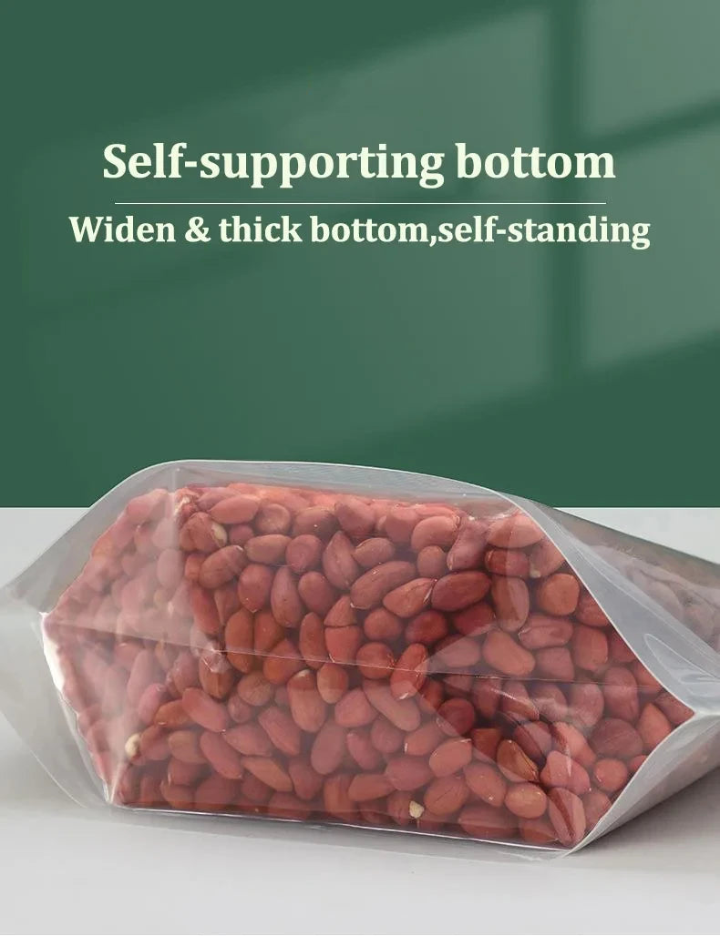 Reusable Grain Storage Bag Portable Rice Sealed Bag  Kitchen Moisture-Proof Insect-Proof Organizer Food-Grade Bags