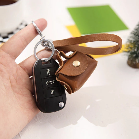 Korean Fashion Cute Car Accessories Creative Keyring Purse Pendant Bag Keychains Mini Bag