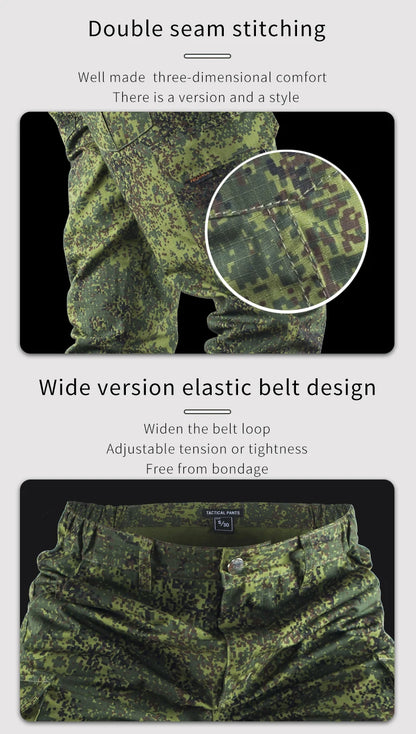 Mege Tactical Cargo Pants Joggers Outdoor Ripstop Working Hiking Hunting Trousers Men's Streetwear