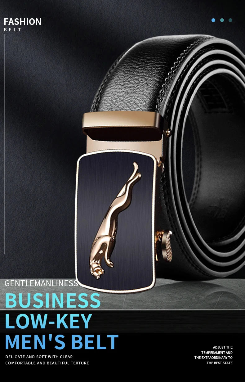 Youth Belt Brand Belt Men's Belt High Quality Men's Luxury Belt Men's Belt Male Buckle Metal Automatic Buckle