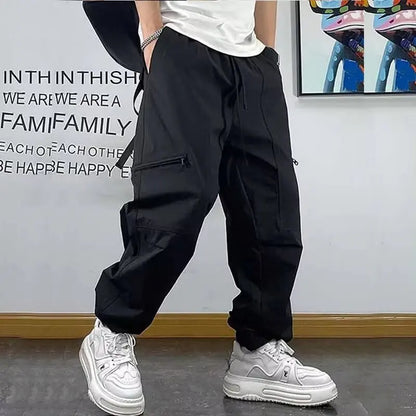 Jogger Pants Men Clothing American Style Autumn Male Clothes Mens Trousers Cargo Pants Man Men's Sweatshirt Tracksuit Big Size