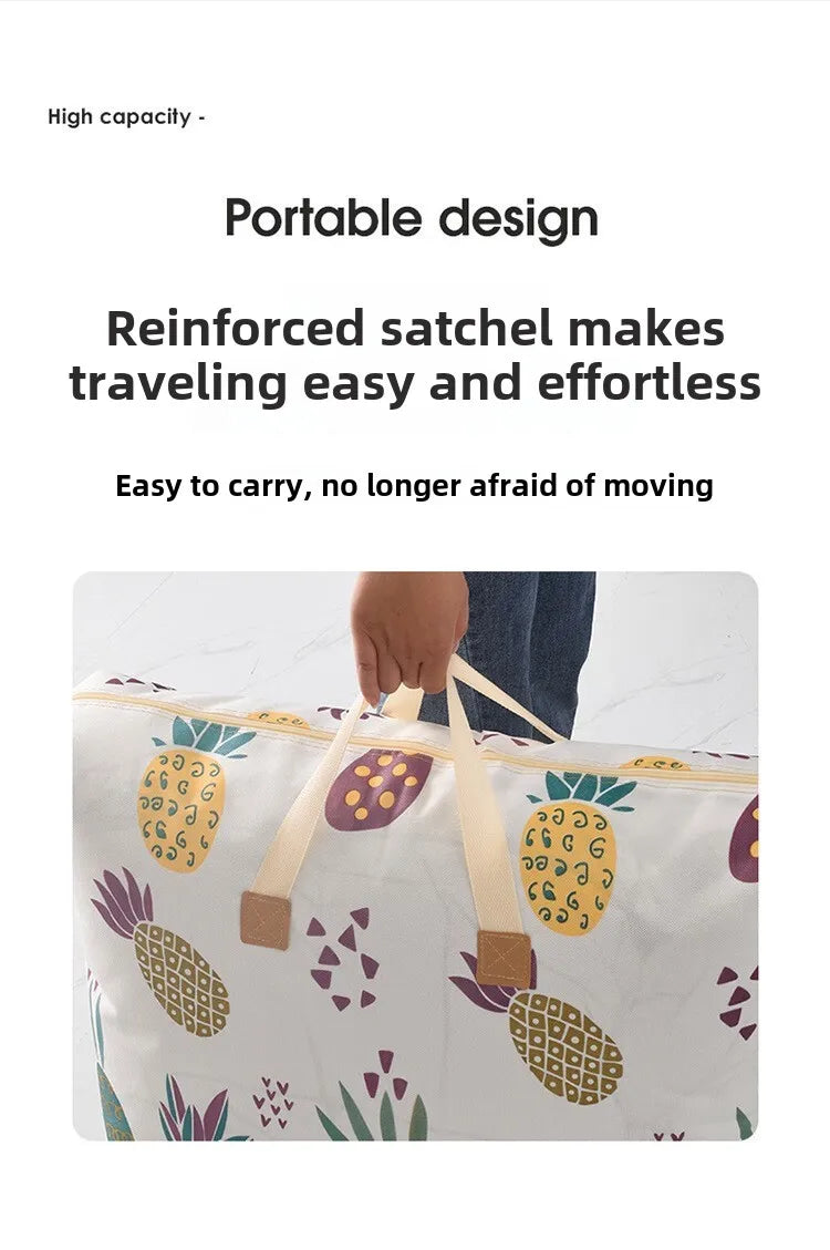 Large Capacity Multifunction Organizer Tote Bag for Clothes And Blankets Toy Storage Home Organization