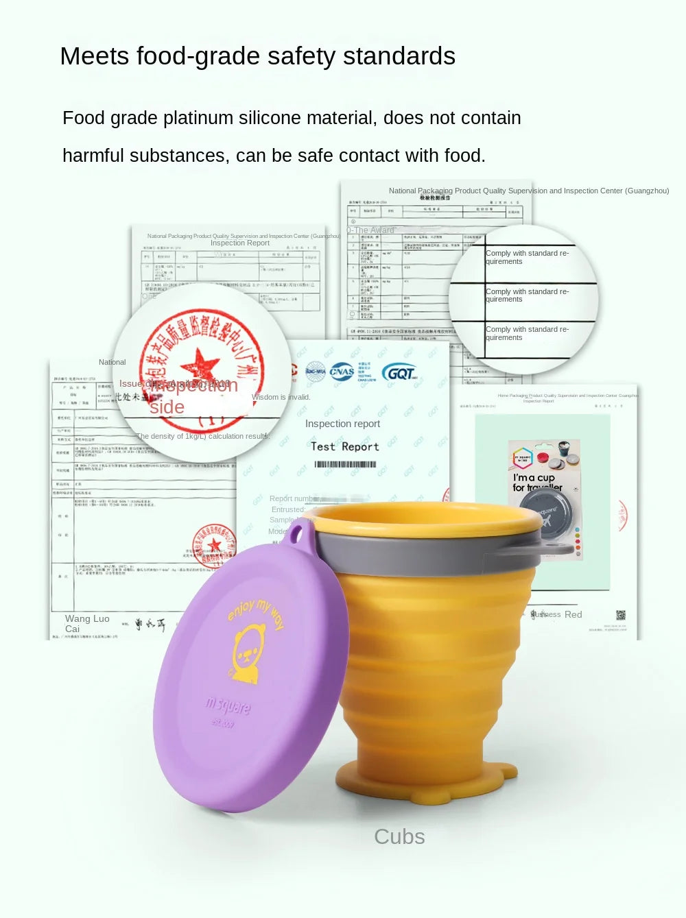 Silicone Bowl Foldable with Lid Camping Baby Travel Portable Round Large Food Container Heat Resistant Salad Bowl