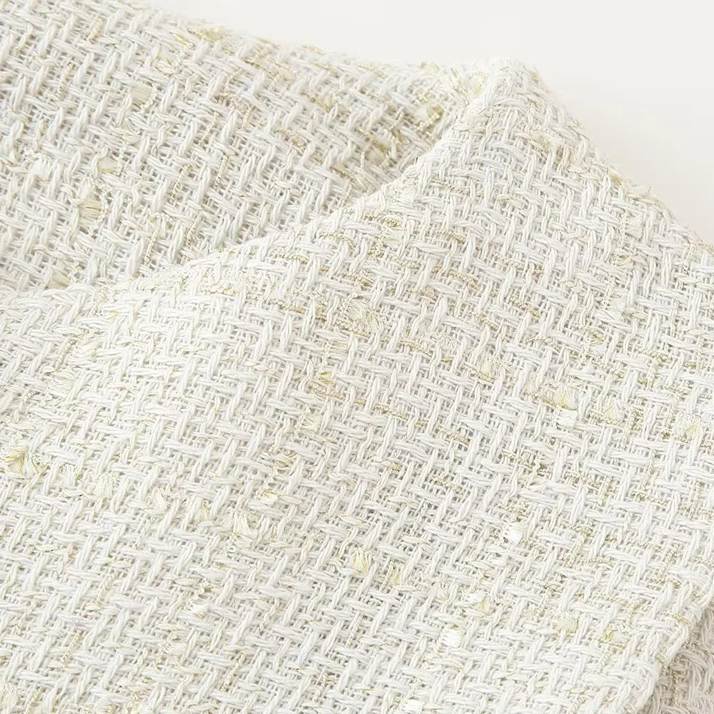 2025 New Women's Clothing European and American Style Fashion Design Sense Small Fragrant Style Decoration Texture Vest