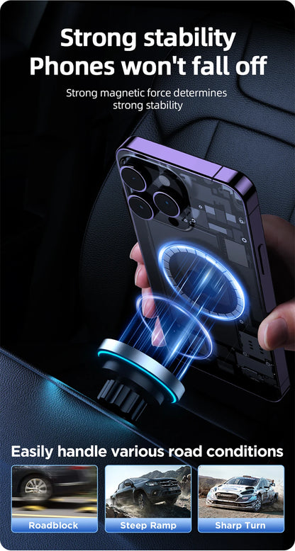 Joyroom Magnetic Car Phone Mount Wireless Fast Car Charger for iPhone Holder 15W Magnetic Car Phone Holder Mount Wireless