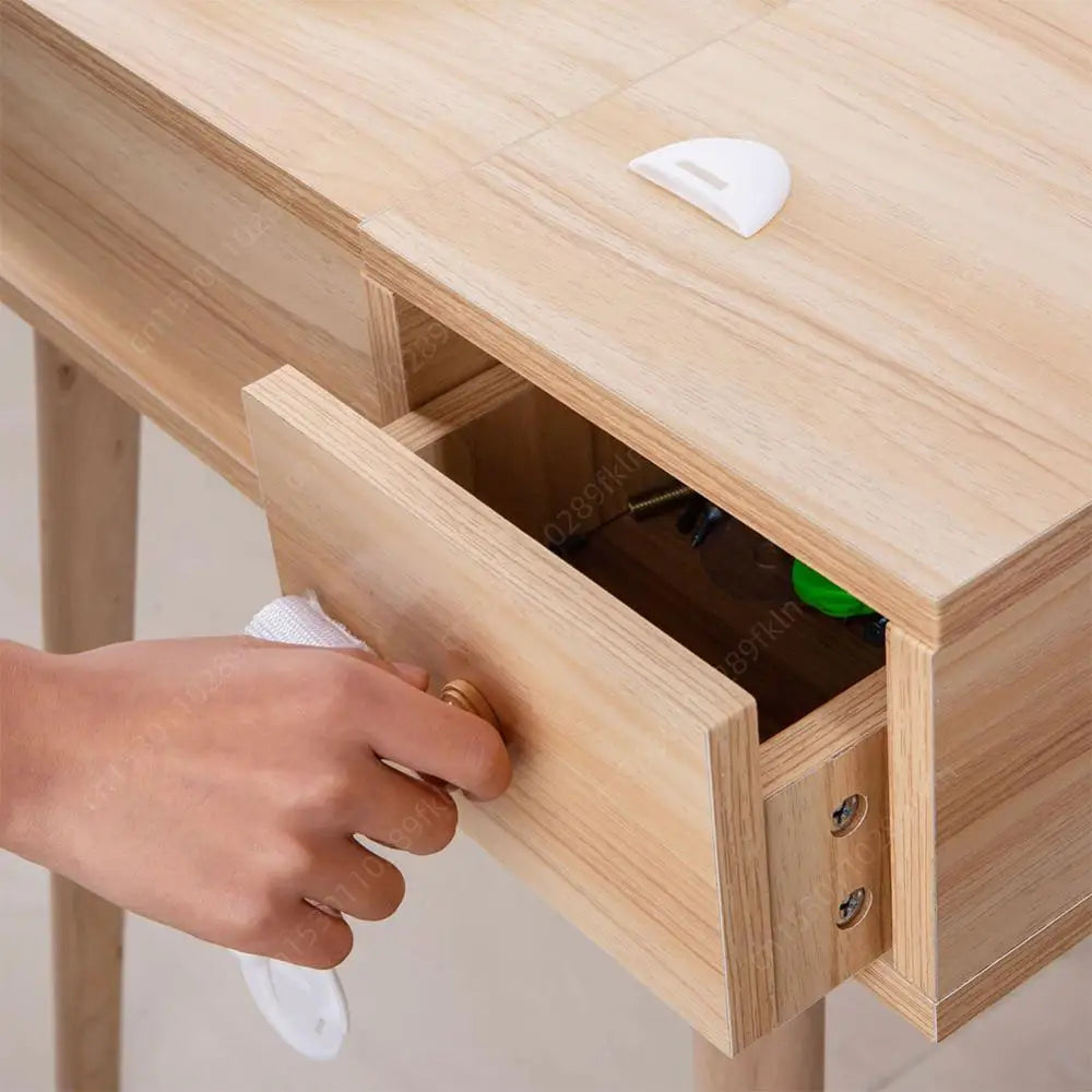 1-10pcs Child Safety Cabinet Lock Baby Security Protection Drawer Door Cabinet Lock Plastic Protection Kids Safety Door Lock