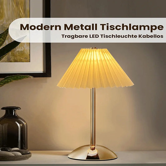 LED Table Lamp USB Rechargeable Table Lamp Creative Atmosphere Desk Lamp Vintage Bedroom Bedside Study Decorative Night Lights