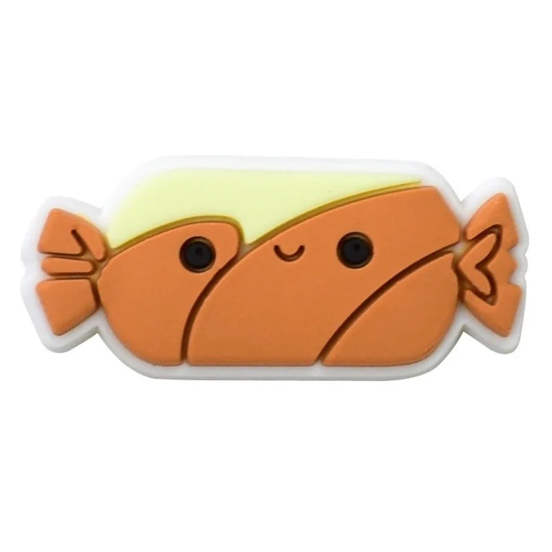 Cute Food Shoe Charms Decoration for Crocs Pin Accessories Charms Bracelet Wristband DIY Shoe Party Gifts