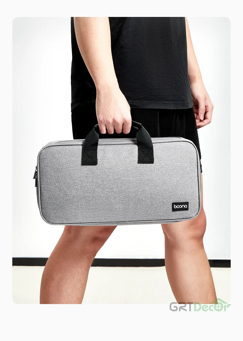 Tech Pouch Organizer for Keyboard Within 82-108 Key Mechanical Keyboard Storage Bag Organizer Travel Tech Pouches Dust Cover