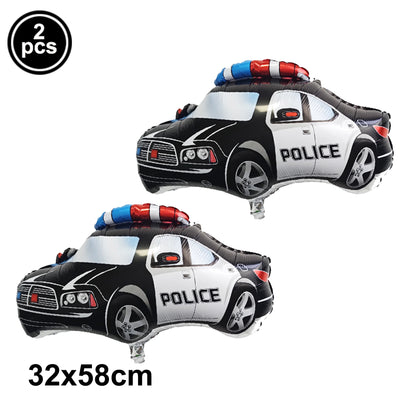 Police Party Birthday Decorations Tableware Police Party Plates Napkins Party Supplies Police Officer Theme Birthday Party Decor
