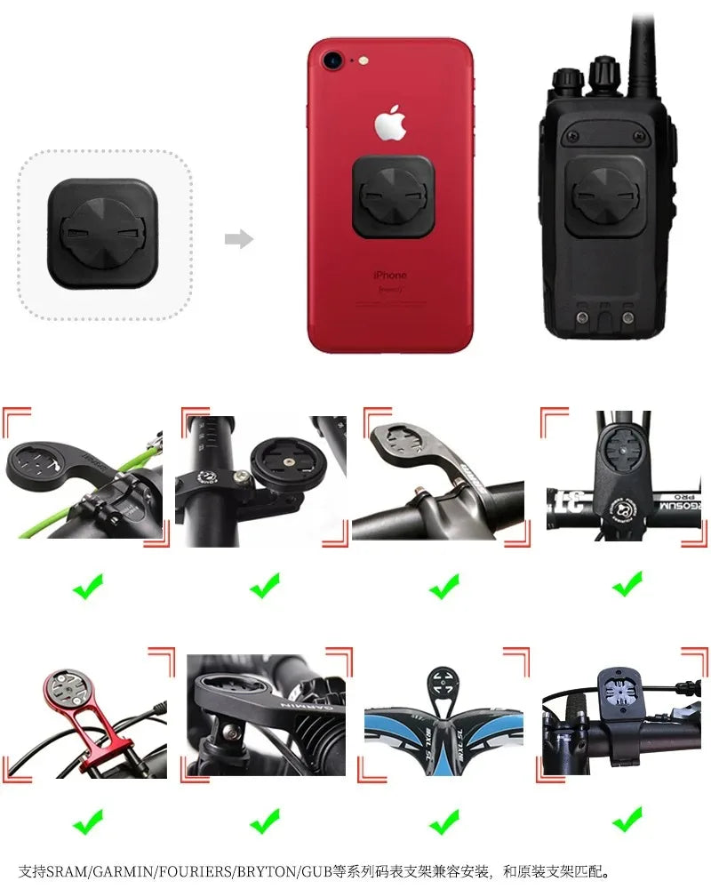 1-3PCS Strong Mobile Phone Back Buckle Universal Mobile Phone Sticky Mount For GARMIN Adhesive Mobile Phone Holder