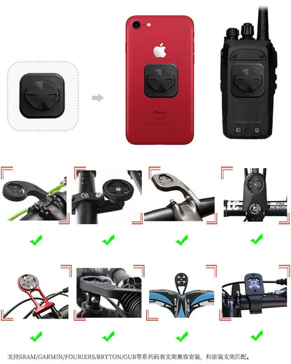 1-3PCS Strong Mobile Phone Back Buckle Universal Mobile Phone Sticky Mount For GARMIN Adhesive Mobile Phone Holder