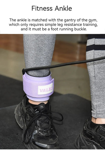 Resistance Bands Set Ankle Straps Adjustable Foot Support Padded Cuff Ankle Weight Leg Training Brace Yoga Sport Tool
