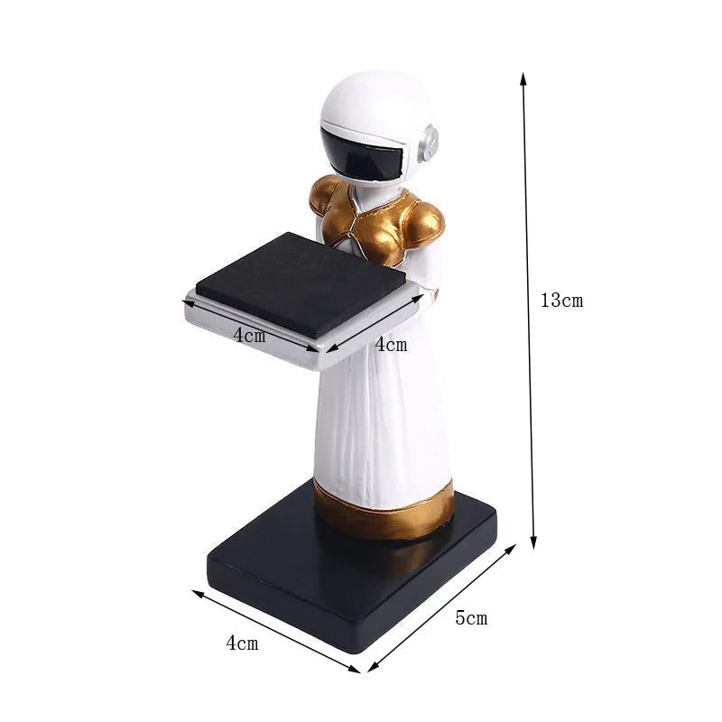 Dropshipping Astronaut Housekeeper Servant Watch Organizer Watch Holder Display Stand Glasses Dog Watch Stand