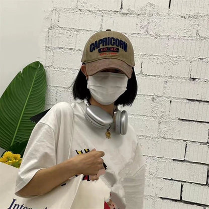 New Unisex Cap Washed Cotton AC-DC letter Embroidery Baseball Cap Outdoor Casual Classics Hats For Women Men Cap