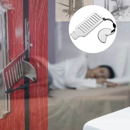 Portable Hotel Lock Live Alone Self-Defense Door Stop Travel Anti-theft Door Stopper Childproof Door Lock Safety Home Latch