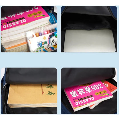 New Children School Bags Kids Backpack In Primary Schoolbag For Teenager Boys Waterproof Backpacks Book Bag