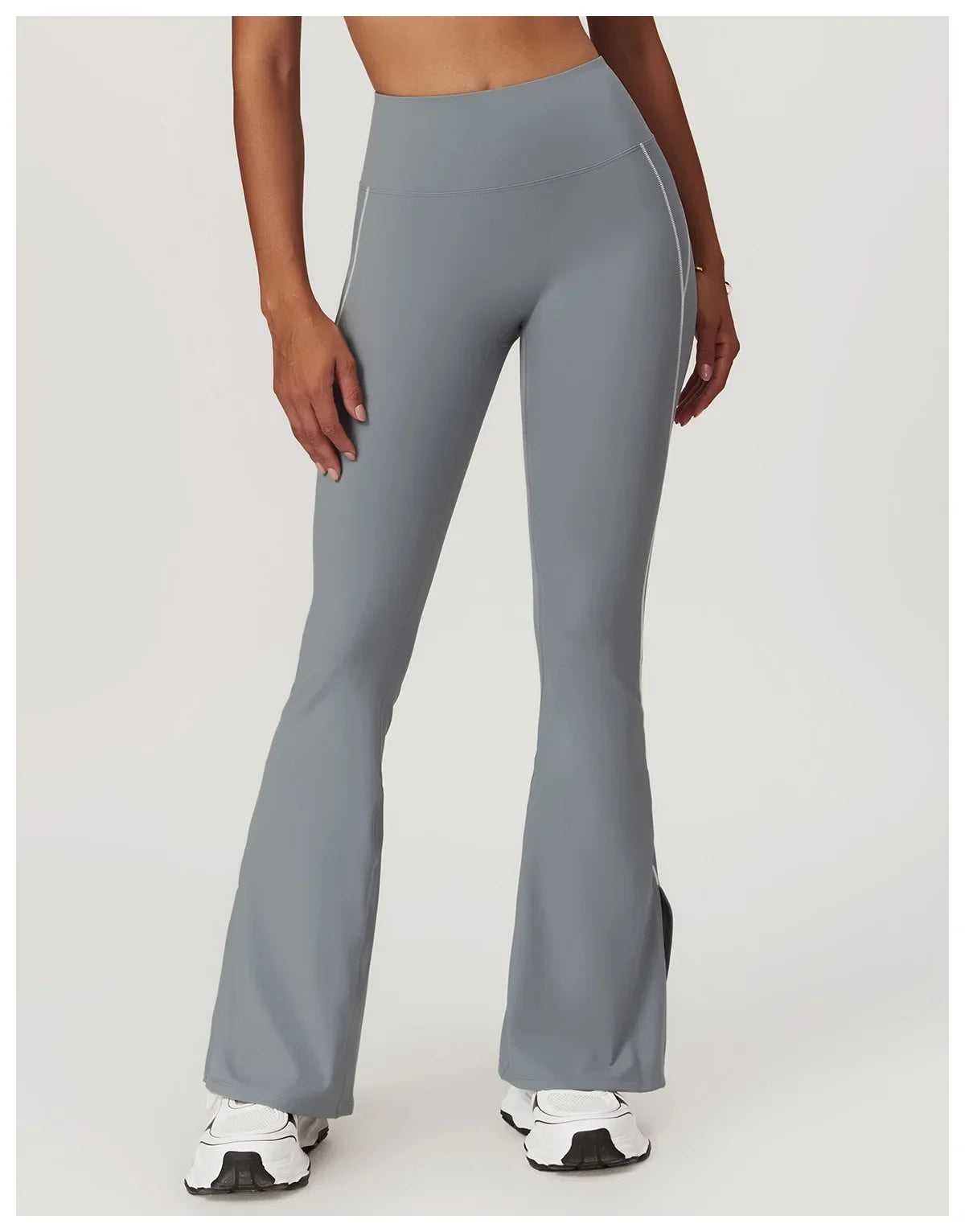 Yoga Pants Women High Waist Lift Hip Fitness Running Training Sweatpants Micro Pants Slim Slim Flared Pants Outer Wear