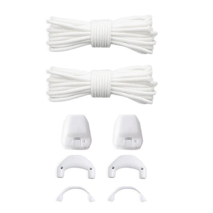 1Pair Without Ties Quick Lace Kit Round Tennis Creative Lazy Shoe Laces Running Sneakers Shoelaces for Salomon Shoe Accessories