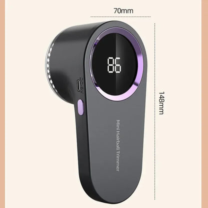 Lint Remover for Clothing Portable Electric Fuzz Pellet Remover LED Display Rechargeable for Clothes Fabric Shaver Fluff Remover