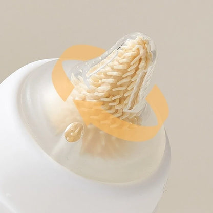 Silicone Baby Bottle Brush Set Soft Bristles Flexible Cup Cleaning Brushes with Storage Box Feeding Bottle Cleaners
