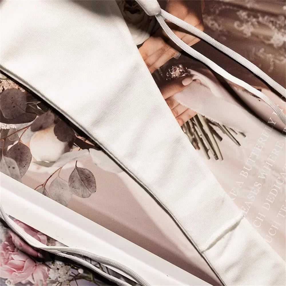 High Cut Thong Cotton Sexy Ladies Panties V-Waist High Elasticity G-String Breathable Underwear Female Intimates