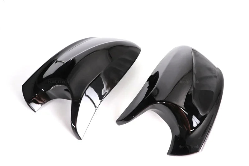 M Style Look Rearview Mirror Cover Cap Carbon Fiber Look Black for BMW  X3 F25 X1 E84 Pre-LCI 2010 2011 2012 2013 Case