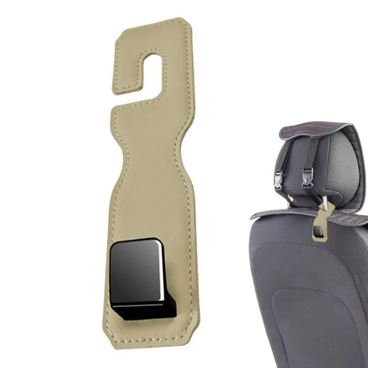 Car Seat Hooks For Headrest Small Car Back Seat Hanger Car Purse Hook Seatback Bag Holder Car Interior Accessories For Purse