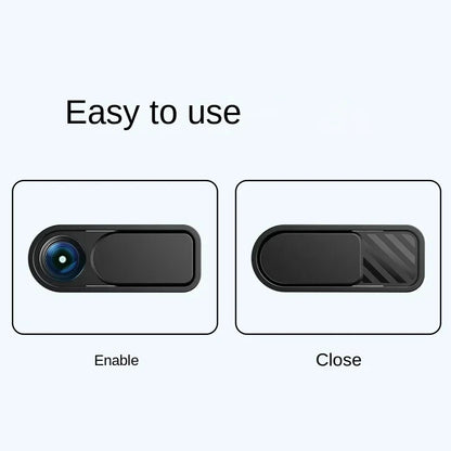 Camera Lens Cover Anti Hacking Peek Sliding Mobile Phone Lens Privacy Sticker for IPad Tablet Webcam Laptop Camera Cover