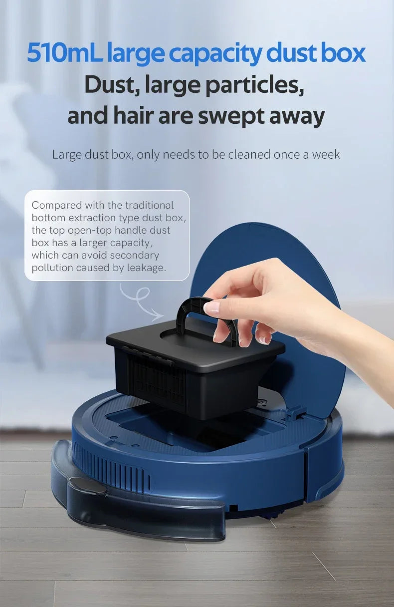 Automatic Sweeping Robot Vacuum Cleaner APP Control Water Tank Sweep and Wet Mopping Vacuum Clean For VIP Customers DropShipping