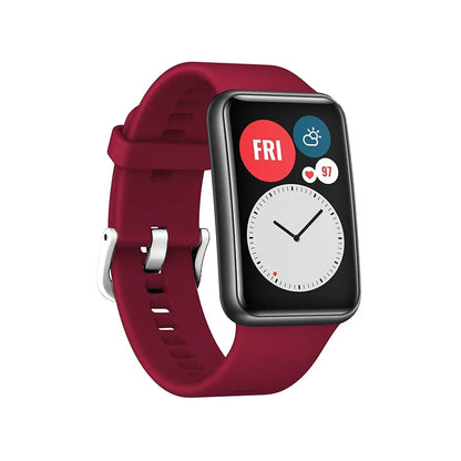 Silicone strap for Huawei Watch Fit Original Smart watch replacement Huawei Fit Bracelet wristband Huawei Watch Fit new Correa