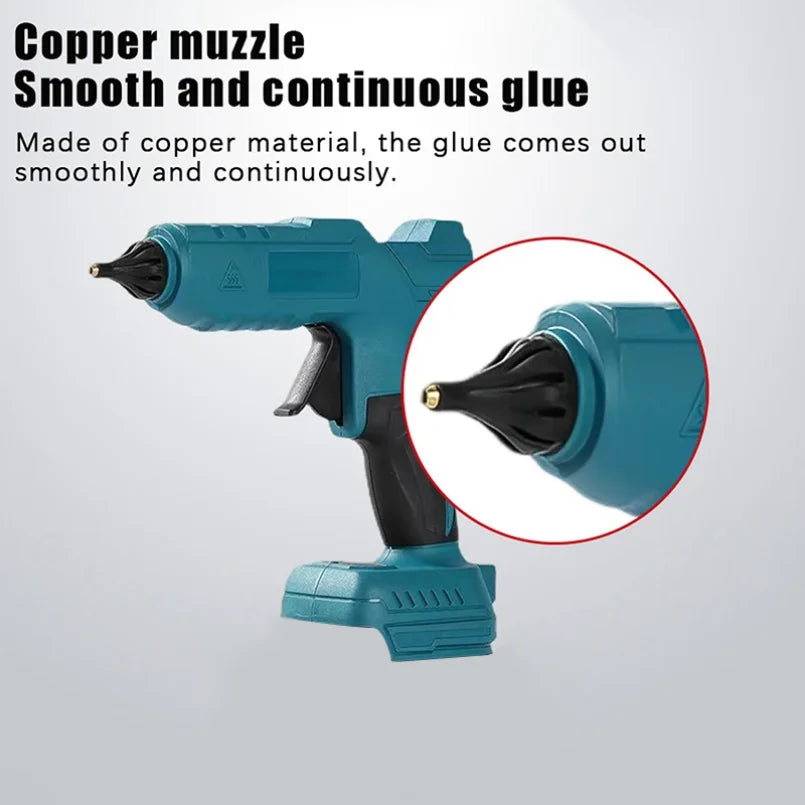 Cordless Hot Glue Gun Industrial Mini Glue Guns Thermo Electric Repair Tool For Makita 18V Lithium Battery