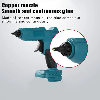 Cordless Hot Glue Gun Industrial Mini Glue Guns Thermo Electric Repair Tool For Makita 18V Lithium Battery