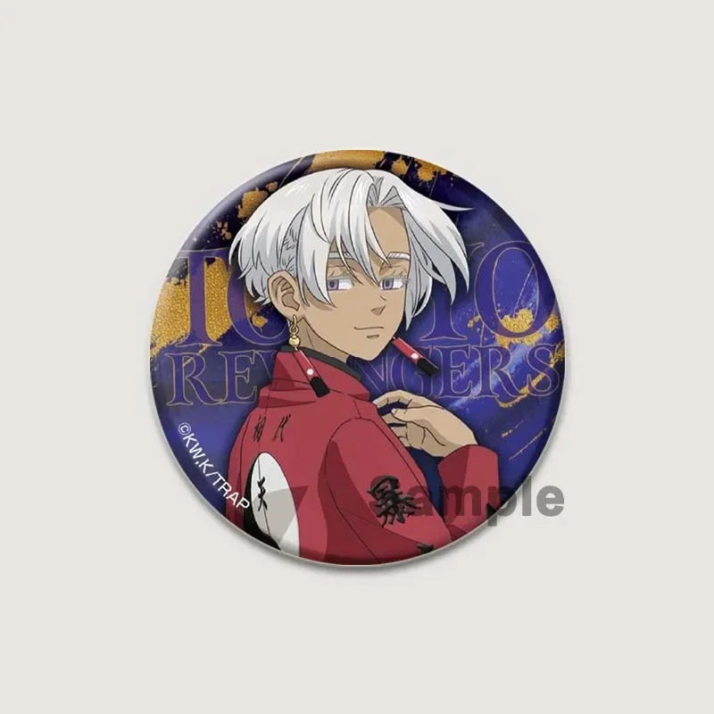 Fashion Accessories Anime Tokyo Revengers Brooches Backpack Clothes Accessories Decor Lapel Pin Badge for Fan's Collection Gift