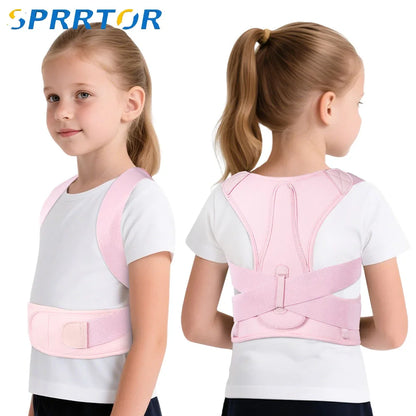 Posture Corrector for Kids,Upper Back Posture Brace for Teenagers Back Straightener Support Under Clothes Spinal Support