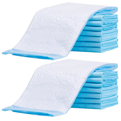 20 Pcs Disposable Changing Pads Urine Pad Breathable Sky Blue Non Woven 50x60cm Baby Newborn Diaper Pad Portable Mat