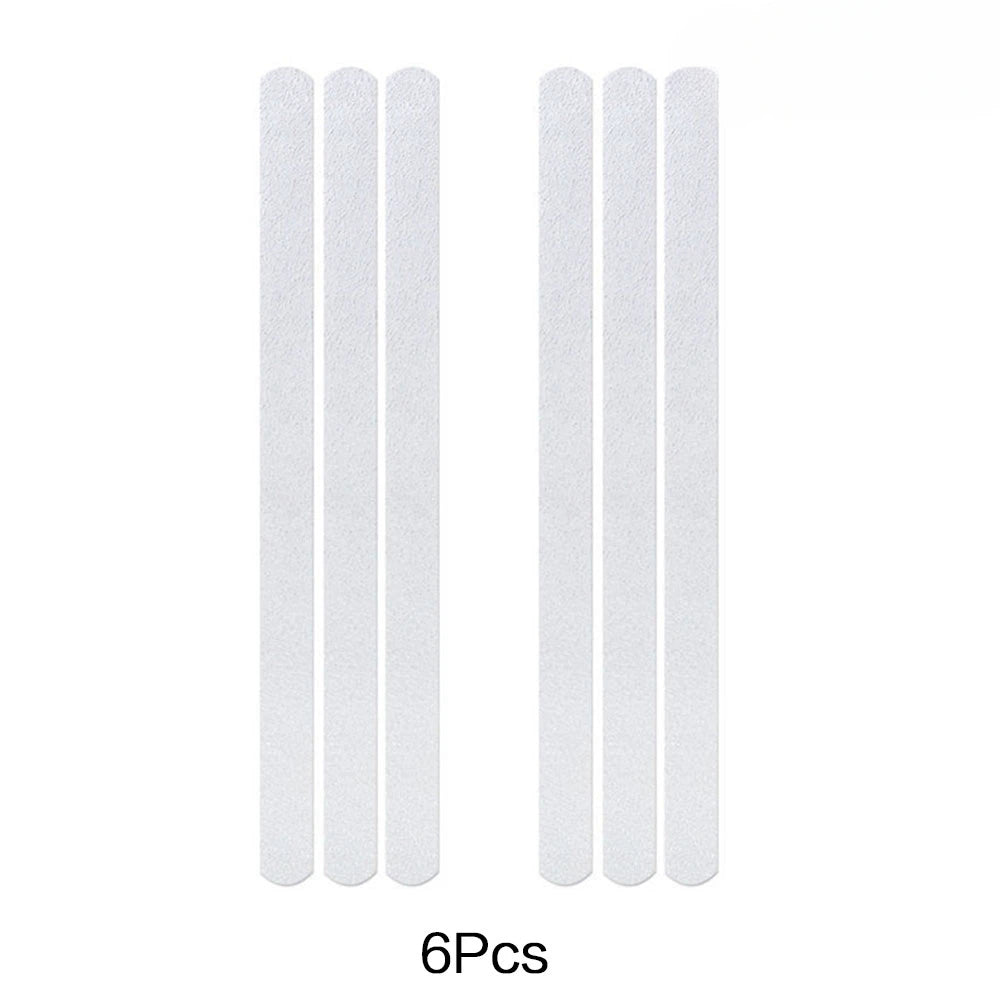 JJYY 6/12/24 Pcs Anti Slip Strips Shower Stickers Colored Non Slip Bath Safety Strips for Bathtub Shower Stairs Floor