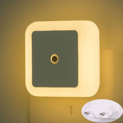 LED Night Lights Plug Into Wall Dusk To Dawn Light Sensor Night Light for Adults Kids Room Bedroom Bathroom Hallway Kitchen