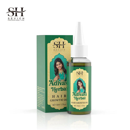 Ayurvedic Hair Growth Oil India Adivasi herbal Hair Growth Oils Anti Hair Loss Fast Regrowth Thicken Serum Hair Growth Products