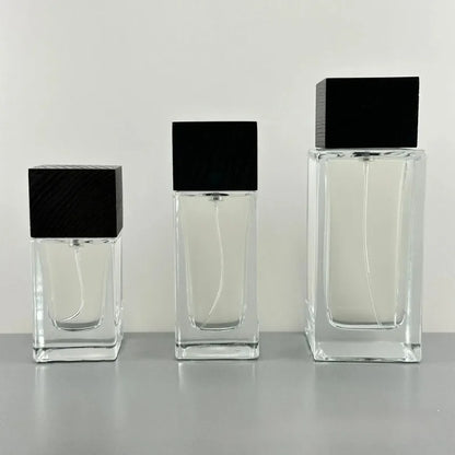 Perfume Container Bottle Cosmetics Bottled Crystal White Glass Bottles and Finely Sprayed in Bottles Perfumes