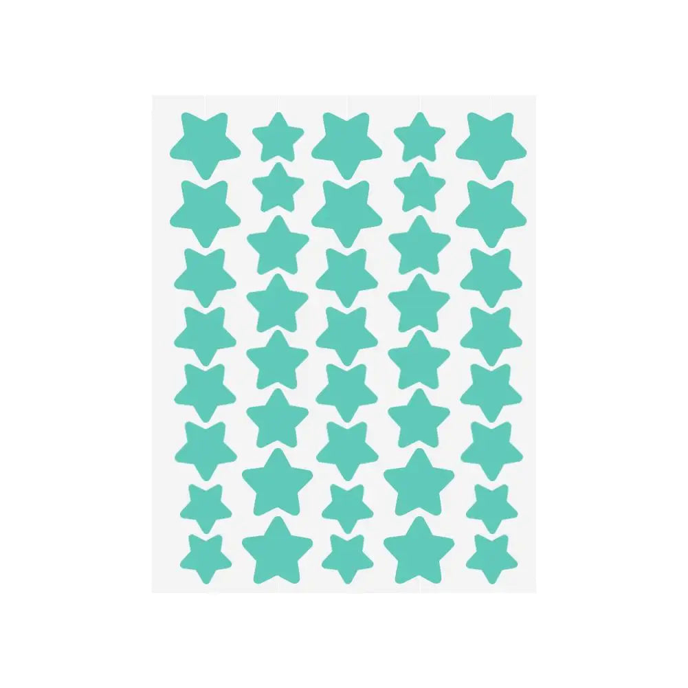40pcs Colorful Star-Shaped PE Pimple Patches - Cute and Invisible Pimple Cover Stickers for Pimple Removal