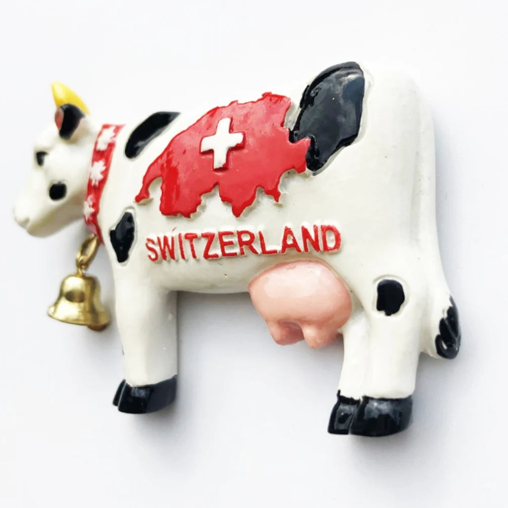 Europe Switzerland 3D Fridge Magnets Tourism Souvenir Refrigerator Magnets Sticker Collection Handicraft Decoration Articles
