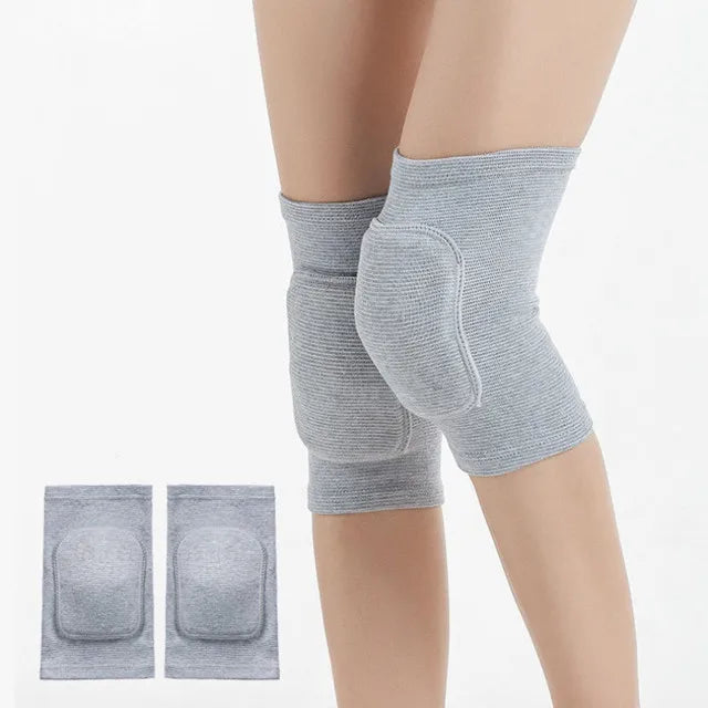 1Pair Knee Pads Fitness Dance Training Knee Protector Elastic Thickened Sponge Women Knee Brace Support For Arthritis Relief
