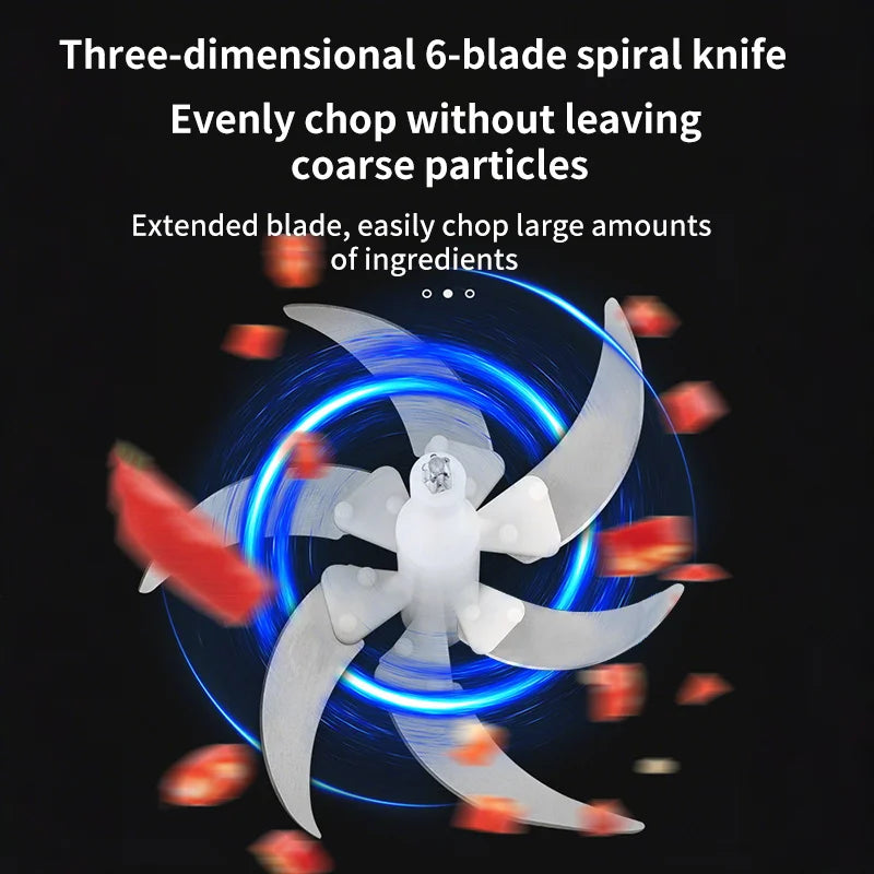 5L Electric Food Chopper Vegetable Chopper Small Food Processor Meat Grinder Mixer Electric Dicer Baby Food Processor